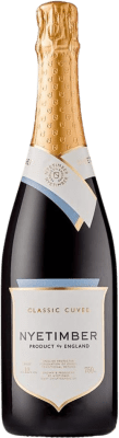 57,95 € 送料無料 | 白スパークリングワイン Nyetimber Classic Cuvée Brut グランド・リザーブ イギリス Pinot Black, Chardonnay, Pinot Meunier ボトル 75 cl