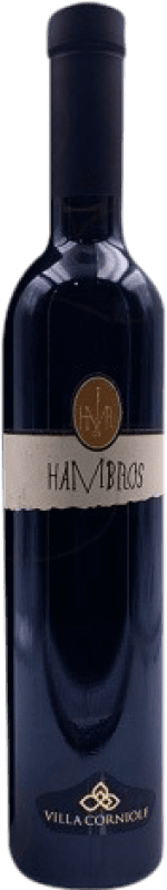 54,95 € Envio grátis | Vinho Generoso Fortificado Villa Corniole Hambros Passito I.G.T. Vigneti delle Dolomiti Trentino-Alto Adige Itália Teroldego Garrafa 75 cl