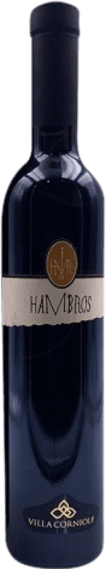 51,95 € Spedizione Gratuita | Vino fortificato Villa Corniole Hambros Passito I.G.T. Vigneti delle Dolomiti Trentino-Alto Adige Italia Teroldego Bottiglia 75 cl