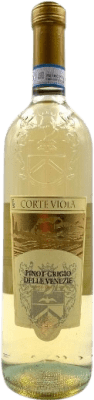 4,95 € Envío gratis | Vino Blanco Corte Viola Joven I.G.T. Veneto Veneto Italia Pinot Gris 75 cl
