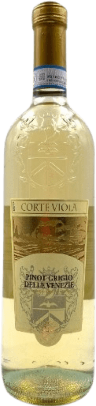 3,95 € Envío gratis | Vino blanco Corte Viola Joven I.G.T. Veneto Veneto Italia Pinot Gris Botella 75 cl