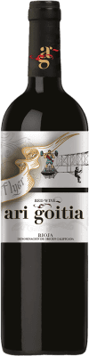 4,95 € 免费送货 | 红酒 Ari Goitia 年轻的 D.O.Ca. Rioja 拉里奥哈 西班牙 Tempranillo 瓶子 75 cl