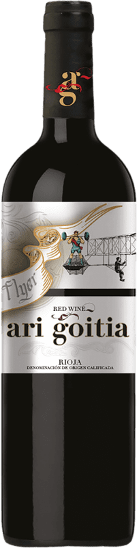 4,95 € Kostenloser Versand | Rotwein Ari Goitia Jung D.O.Ca. Rioja La Rioja Spanien Tempranillo Flasche 75 cl