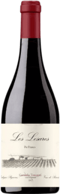 18,95 € Free Shipping | Red wine Piqueras Los Losares Pie Franco Aged D.O. Almansa Castilla la Mancha Spain Grenache Tintorera Bottle 75 cl