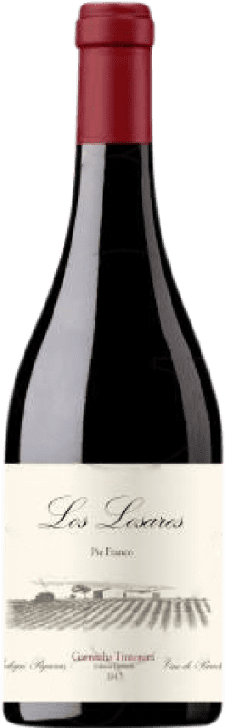 18,95 € Бесплатная доставка | Красное вино Piqueras Los Losares Pie Franco старения D.O. Almansa Кастилья-Ла-Манча Испания Grenache Tintorera бутылка 75 cl