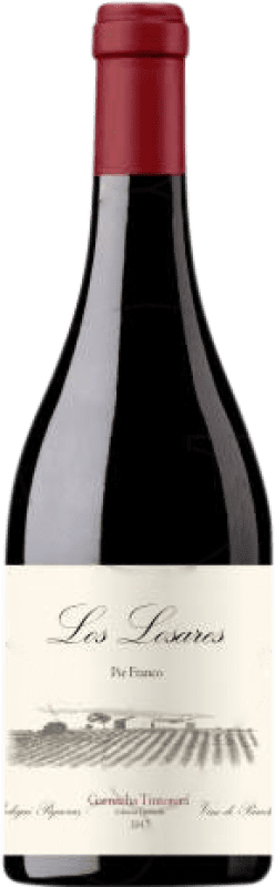 19,95 € Envío gratis | Vino Tinto Piqueras Los Losares Pie Franco Crianza D.O. Almansa Castilla la Mancha España Garnacha Botella 75 cl