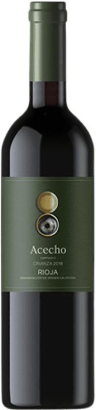 10,95 € 免费送货 | 红葡萄酒 Acecho Crianza — 陈酿 D.O.Ca. Rioja 拉里奥哈 西班牙 75 cl