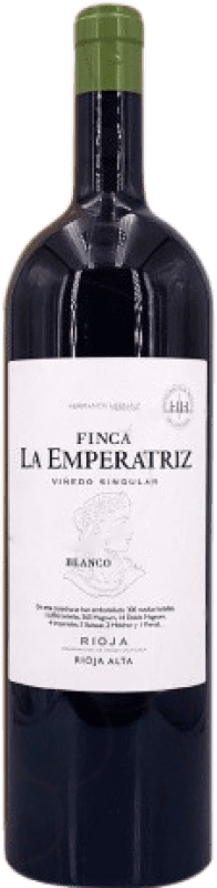 38,95 € Kostenloser Versand | Weißwein Hernáiz Finca La Emperatriz Viñedo Singular Blanco D.O.Ca. Rioja La Rioja Spanien Macabeo Magnum-Flasche 1,5 L