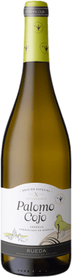 15,95 € Envio grátis | Vinho branco Palomo Cojo Fermentado en Barrica D.O. Rueda Castela e Leão Espanha Verdejo Garrafa 75 cl