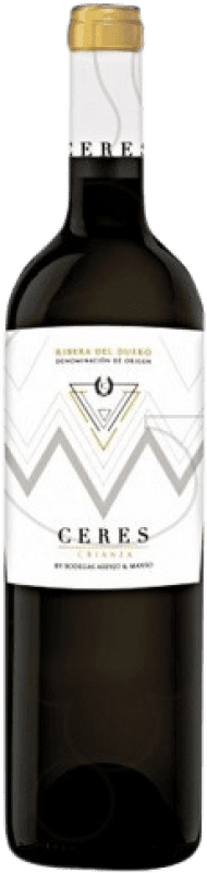 10,95 € Kostenloser Versand | Rotwein Asenjo & Manso Ceres Alterung D.O. Ribera del Duero Kastilien und León Spanien Flasche 75 cl