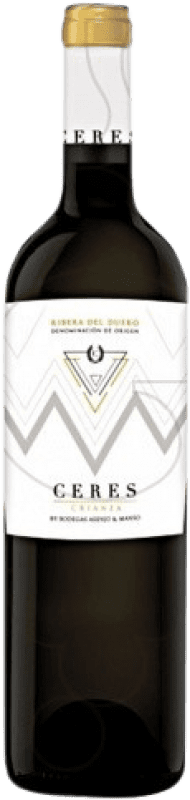 13,95 € Spedizione Gratuita | Vino rosso Asenjo & Manso Ceres Crianza D.O. Ribera del Duero Castilla y León Spagna Bottiglia 75 cl