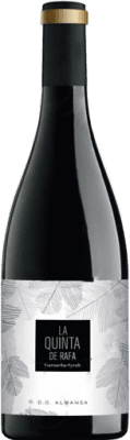 10,95 € 免费送货 | 红酒 Volver La Quinta de Rafa 年轻的 D.O. Almansa 卡斯蒂利亚 - 拉曼恰 西班牙 Syrah, Grenache Tintorera 瓶子 75 cl