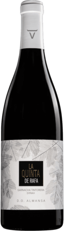 10,95 € Free Shipping | Red wine Volver La Quinta de Rafa Young D.O. Almansa Castilla la Mancha Spain Syrah, Grenache Tintorera Bottle 75 cl