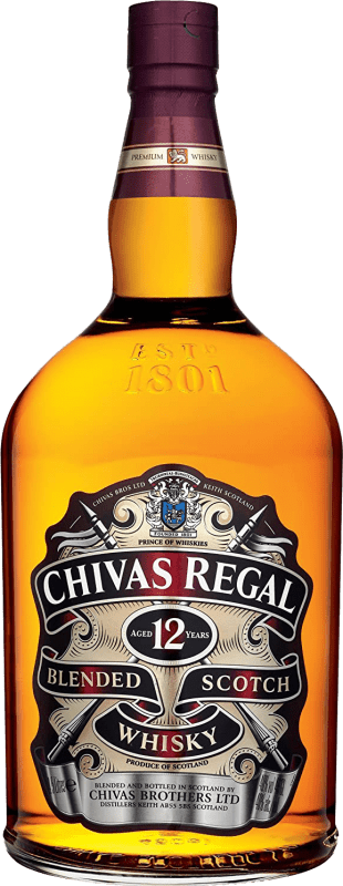 214,95 € Envoi gratuit | Blended Whisky Chivas Regal Réserve Royaume-Uni 12 Ans Bouteille Spéciale 4,5 L