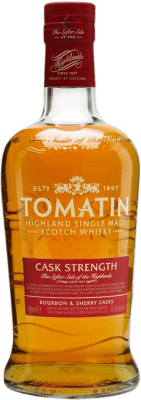 68,95 € Spedizione Gratuita | Whisky Single Malt Tomatin Cask Strength Highlands Regno Unito Bottiglia 70 cl