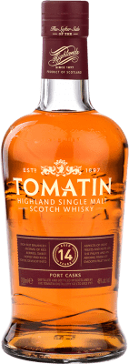 ウイスキーシングルモルト Tomatin Port Cask 14 年 70 cl