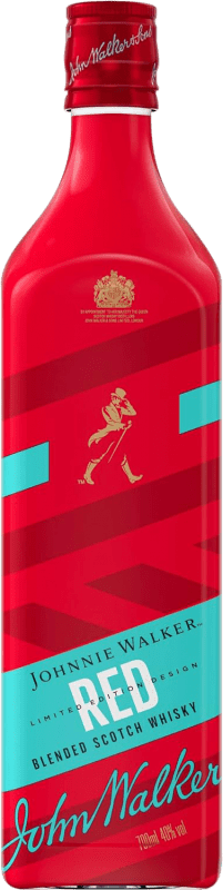 19,95 € 免费送货 | 调和威士忌 Johnnie Walker Red Label Keep Walking 英国 70 cl