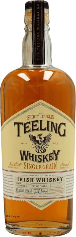 44,95 € Free Shipping | Whisky Single Malt Teeling Single Grain Ireland Bottle 70 cl