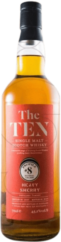 74,95 € Kostenloser Versand | Whiskey Single Malt Tamdhu The Ten Nº 8 Heavy Sherry Speyseite Großbritannien Flasche 70 cl
