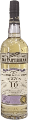 96,95 € Kostenloser Versand | Whiskey Single Malt Douglas Laing's Old Particular Tomatin Hochland Großbritannien 10 Jahre Flasche 70 cl