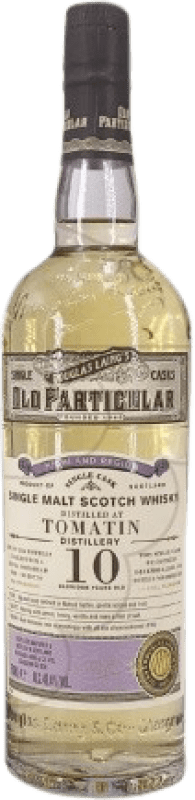96,95 € Envio grátis | Whisky Single Malt Douglas Laing's Old Particular Tomatin Highlands Reino Unido 10 Anos Garrafa 70 cl