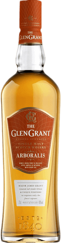 32,95 € Spedizione Gratuita | Whisky Single Malt Glen Grant Arboralis Speyside Regno Unito 70 cl