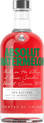 19,95 € Envío gratis | Vodka Absolut Watermelon Suecia Botella 70 cl