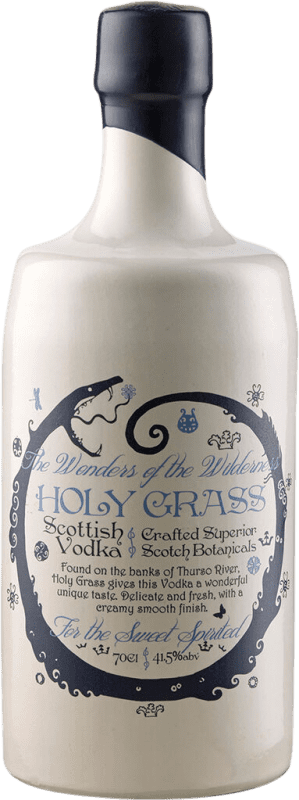 55,95 € Spedizione Gratuita | Vodka Dunnet Bay Holy Grass Regno Unito Bottiglia 70 cl