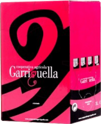 37,95 € Envio grátis | Vinho Rosé Garriguella Catalunha Espanha Garnacha — Grenache, Mazuelo, Cariñena — Carignan Bag in Box 10 L