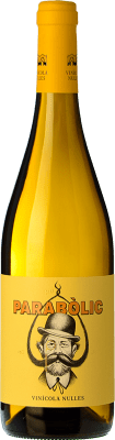 4,95 € Envío gratis | Vino blanco Adernats Parabòlic Blanc D.O. Tarragona Cataluña España Macabeo, Xarel·lo Botella 75 cl
