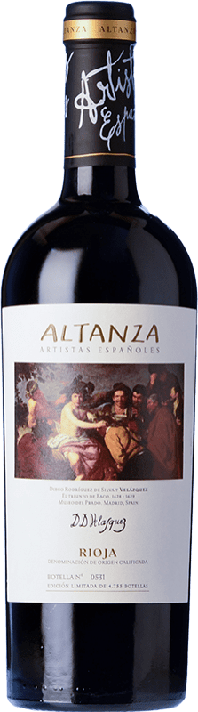 46,95 € 送料無料 | 赤ワイン Altanza Colección Velázquez 予約 D.O.Ca. Rioja ラ・リオハ スペイン Tempranillo ボトル 75 cl