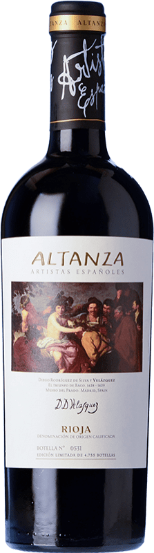 69,95 € Kostenloser Versand | Rotwein Altanza Colección Velázquez Reserve — Gereift D.O.Ca. Rioja La Rioja Spanien Tempranillo Flasche 75 cl