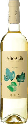 6,95 € Envío gratis | Vino blanco Moacin Alto Acín D.O. Rueda Castilla y León España Verdejo Botella 75 cl