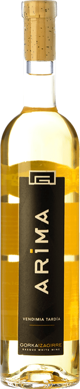 21,95 € Spedizione Gratuita | Vino Bianco Gorka Izagirre Arima de Gorka VT Vendimia Tardía — Vendemmia Tardiva D.O. Bizkaiko Txakolina Paese Basco Spagna Hondarribi Zerratia Bottiglia 75 cl