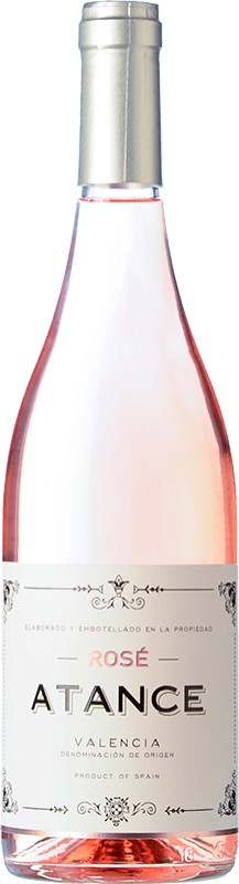 13,95 € Бесплатная доставка | Розовое вино Risky Grapes Atance Rosé — Розе молодое D.O. Valencia Сообщество Валенсии Испания Garnacha — Гренаш, Bobal — Бобаль 75 cl