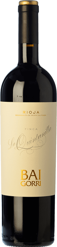 29,95 € Envio grátis | Vinho tinto Baigorri Finca La Quintanilla D.O.Ca. Rioja La Rioja Espanha Tempranillo Garrafa 75 cl