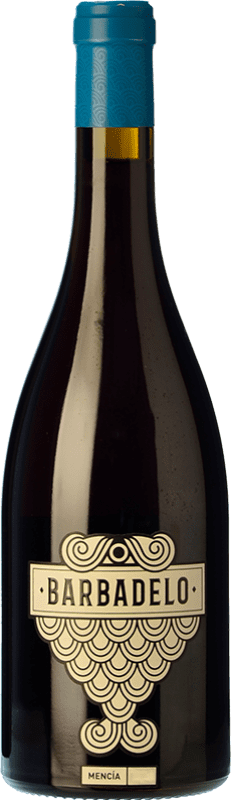 9,95 € Spedizione Gratuita | Vino rosso Terrae Barbadelo D.O. Ribeira Sacra Galizia Spagna Mencía Bottiglia 75 cl