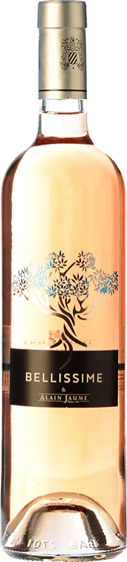 9,95 € Spedizione Gratuita | Vino Rosato Alain Jaume Bellissime Rosé — Rosato Giovane A.O.C. Côtes du Rhône Rhône Francia Syrah, Garnacha — Grenache, Monastrell Bottiglia 75 cl
