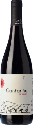 13,95 € Free Shipping | Red wine Cantariña 1 La Tintorera Spain Grenache Tintorera, Merenzao, Palomino Fino Bottle 75 cl