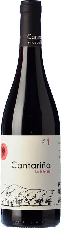 22,95 € 送料無料 | 赤ワイン Cantariña 1 La Tintorera スペイン Garnacha — グルナッシュ, Merenzao — メレンサオ, Palomino Fino 75 cl