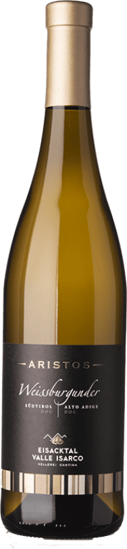 29,95 € Spedizione Gratuita | Vino bianco Valle Isarco Aristos D.O.C. Alto Adige Trentino-Alto Adige Italia Pinot Bianco Bottiglia 75 cl