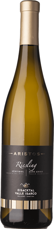 12,95 € Kostenloser Versand | Weißwein Valle Isarco Aristos D.O.C. Alto Adige Trentino-Südtirol Italien Riesling Flasche 75 cl