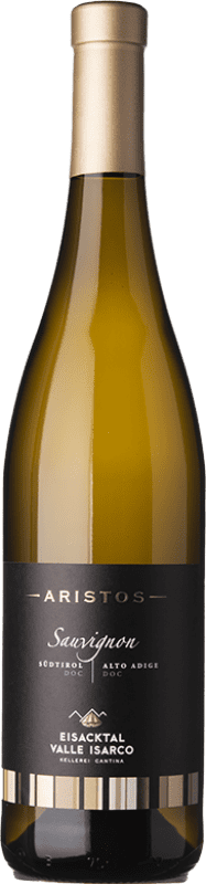 22,95 € Envío gratis | Vino blanco Valle Isarco Aristos D.O.C. Alto Adige Trentino-Alto Adige Italia Sauvignon Botella 75 cl