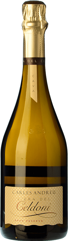 33,95 € Free Shipping | White sparkling Carles Andreu L'Era del Celdoni Grand Reserve D.O. Cava Catalonia Spain Macabeo, Chardonnay, Parellada Bottle 75 cl