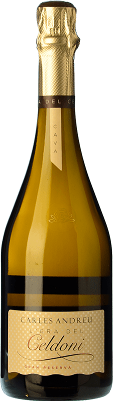 34,95 € Free Shipping | White Sparkling Wine Carles Andreu L'Era del Celdoni Grand Reserve — Long Barrel-Aged D.O. Cava Catalonia Spain Macabeo, Chardonnay, Parellada 75 cl