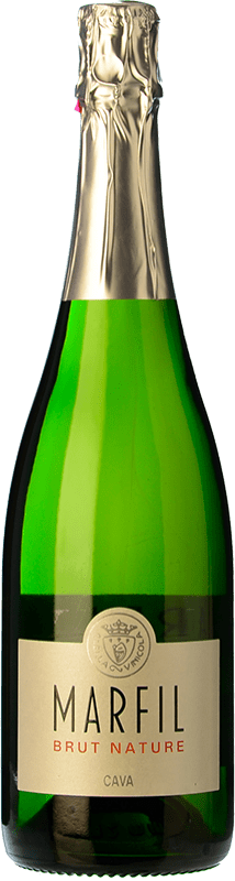 11,95 € Envoi gratuit | Vin Mousseux Blanc Alella Marfil Brut Nature D.O. Cava Catalogne Espagne Macabeo, Xarel·lo, Parellada Bouteille 75 cl