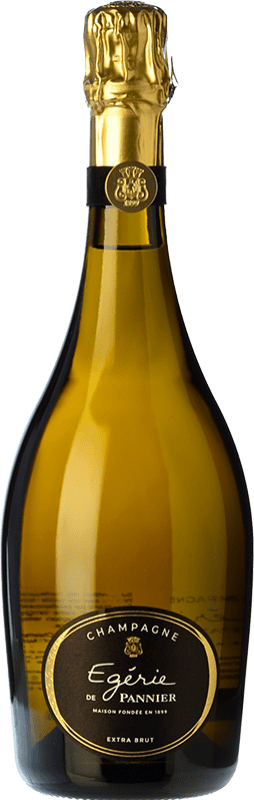 83,95 € Kostenloser Versand | Weißer Sekt Pannier Égérie A.O.C. Champagne Champagner Frankreich Spätburgunder, Chardonnay, Pinot Meunier Flasche 75 cl