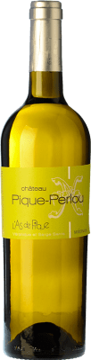 4,95 € Free Shipping | White Wine Château Pique-Perlou L'As de Pique A.O.C. Minervois Languedoc France Garnacha — Grenache 75 cl