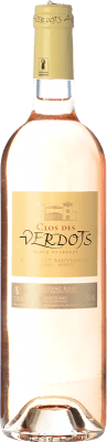 10,95 € Envío gratis | Vino Rosado Clos des Verdots Rosé — Rosado Joven A.O.C. Bergerac Francia Merlot, Cabernet Sauvignon, Malbec Botella 75 cl