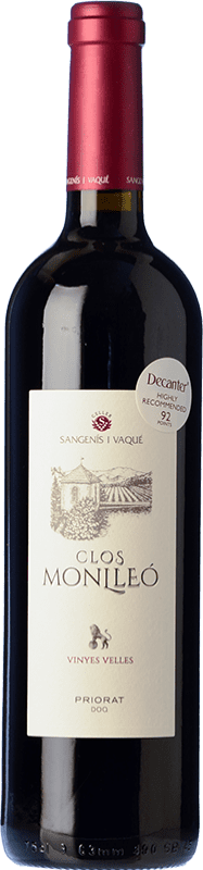 74,95 € Free Shipping | Red wine Sangenís i Vaqué Clos Monlleó D.O.Ca. Priorat Catalonia Spain Grenache, Carignan Bottle 75 cl